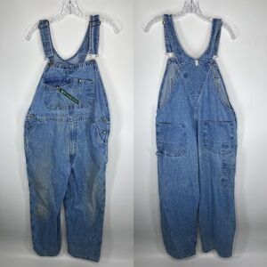 Vintage Key Imperial Cotton Overalls W40 L30 Grunge